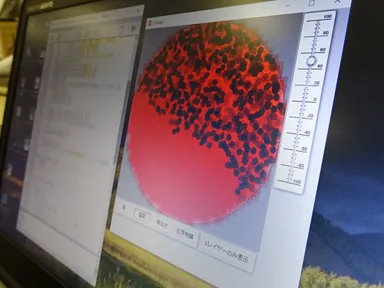 オリジナルの生命体を画面上で培養