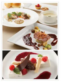 京都タワーホテル メニュー一例