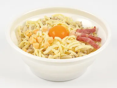 チーズクリームまぜうどん
