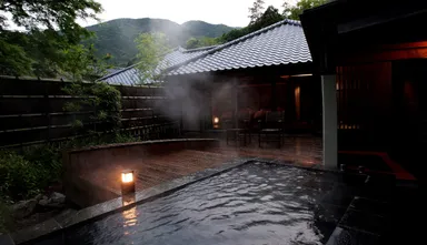 寝湯付　露天風呂離れ「淙」