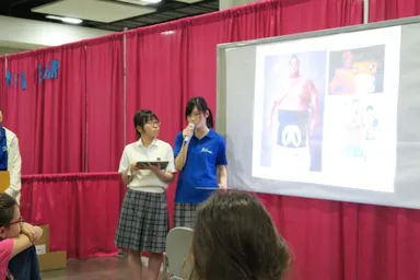 ハワイホノルルフェスティバルでのプレゼン