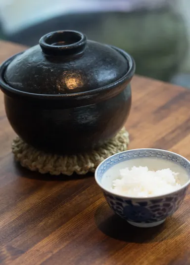 土鍋白御飯