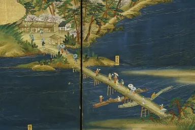 洛中洛外(部分 渡月橋)