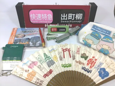 京阪ブースで発売する商品（一例）