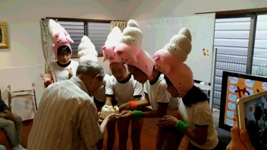 ケーキのプレゼント