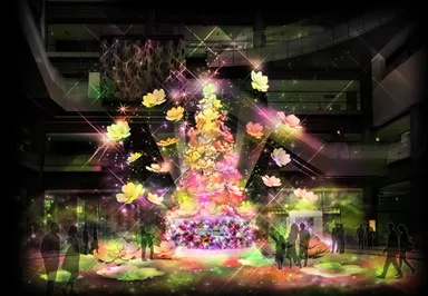 Timeless Blossomライトアップショー （ナレッジプラザ）