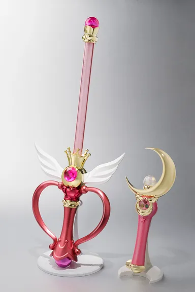 別売の「PROPLICA ムーンスティック」(右)も同日に再販開始 ※画像はイメージです。(C)武内直子・PNP・東映アニメーション