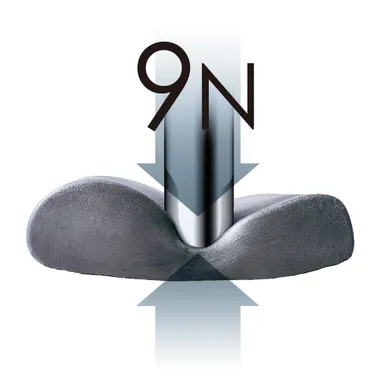 やわらかさ業界No.1の9ニュートン