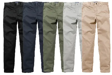 ・Navy(R) プラチナ ストレッチ チノ