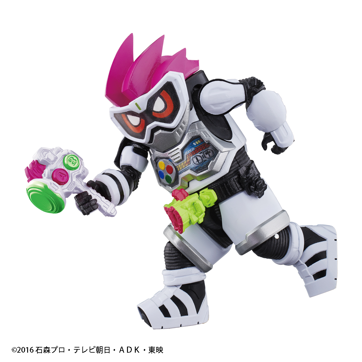仮面ライダーエグゼイド」からアクションゲーマーの レベル1形態が可動