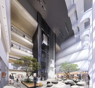 １階　らくだ広場