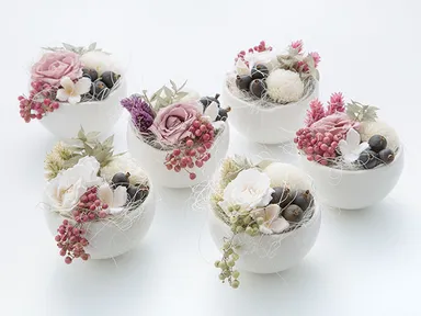 Kiyomizu-yaki×プリザーブドフラワー