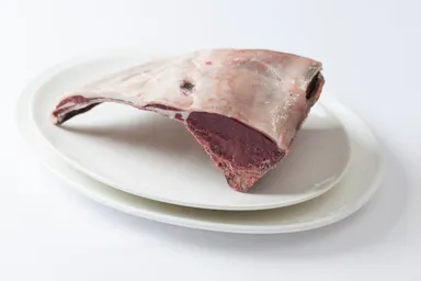 調理前のエゾシカ