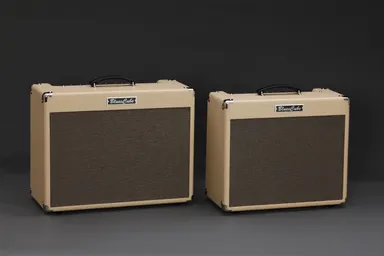 「Blues Cube」シリーズ　写真は左から「Blues Cube Artist」（80W）、「Blues Cube Stage」(60W)