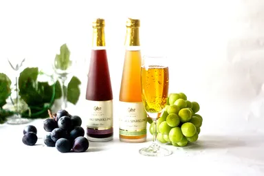 巨峰＆ナイアガラ赤白(ハーフボトル)