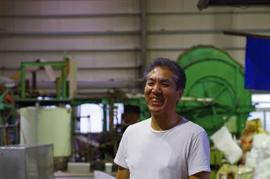 高知の和紙工場