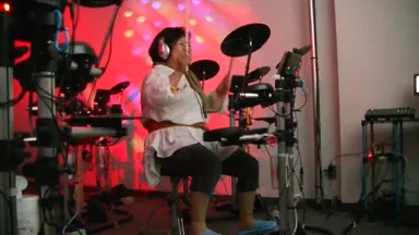 ドラムエクササイズ　55歳女性