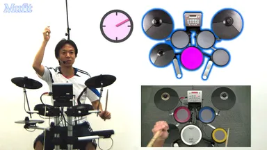 ドラムエクササイズ　レッスン映像