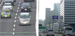 車種別広告配信実験の様子