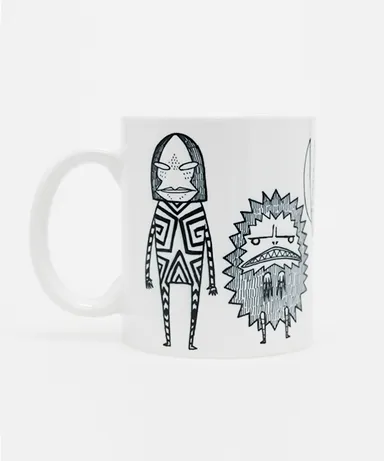 コラボ マグカップ(ダダ・ピグモン・バルタン星人)　(C)円谷プロ