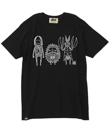 コラボ Tシャツ 黒　(C)円谷プロ