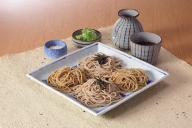 韃靼そばと石挽そば