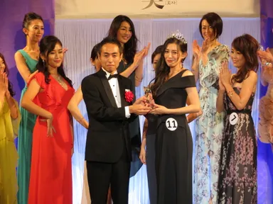 グランプリを受賞した田中 恵