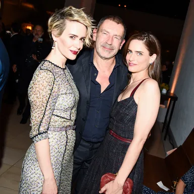 Sarah Paulson, Tomas Maier and Amanda Peet