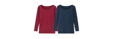 ・Uネック長袖(8分)