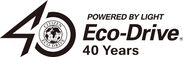エコ・ドライブ40周年ロゴ