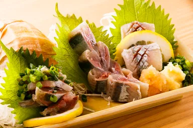 秋刀魚の刺身 680円(税別)