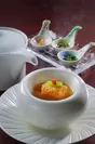 山海茶漬　栃木軍鶏のスープと三種の薬味で