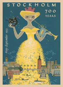 Come to Sweden ストックホルム７００周年デザイン