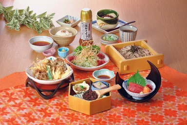 蕎麦づくし和膳