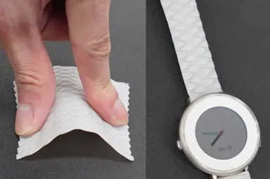 ▲柔軟性のある樹脂の活用