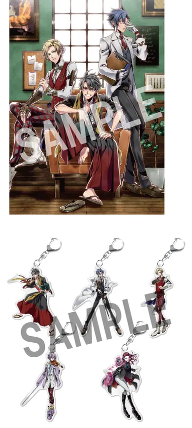 輪華ネーション　キャンバスアート、アクリルキーホルダー