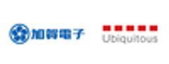 加賀電子株式会社、株式会社ユビキタスのロゴ
