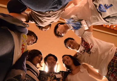 【LIFE】チームプレゼン前の団結風景