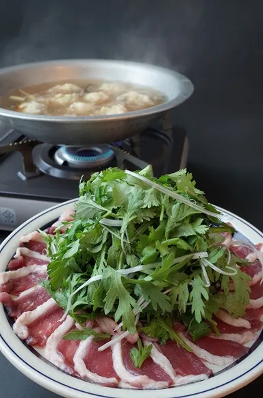 鴨たっぷり！優しいスープ！