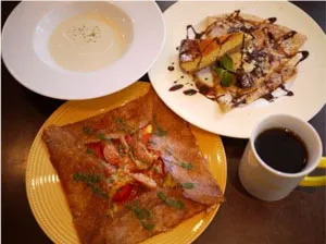 クレープリースタンド・シャンデレール