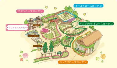 ローズガーデンマップ