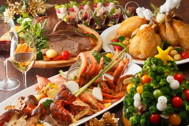 オールデイダイニング ラジョウ「クリスマススペシャル　ディナービュッフェ」