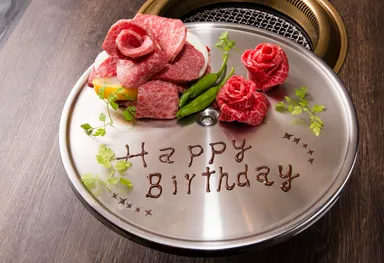 記念日・誕生日にお勧めの肉プレート
