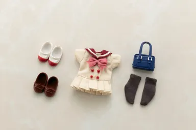 キューポッシュえくすとら スクールせっと（セーラーワンピース）