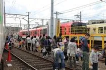 制服・制帽で記念写真