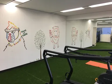 全面芝のフィットネスジム
