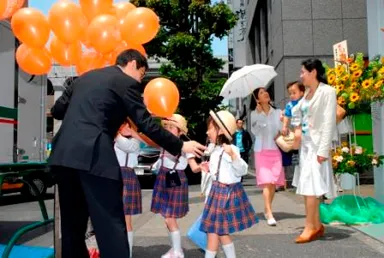 バルーン配布