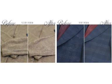 毛玉・ペット毛取り 画像