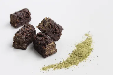 山椒粉+クランチ