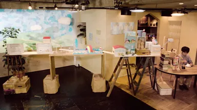 「コーヒー豆の大冒険」からくり装置全体像